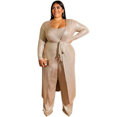 Large Three-piece Sets- Plus Size Sets | Chic Lover