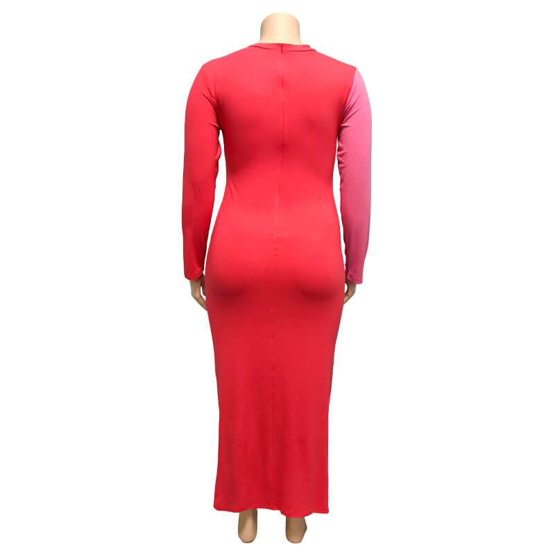 Plus Size Wedding Guest Dresses - red back