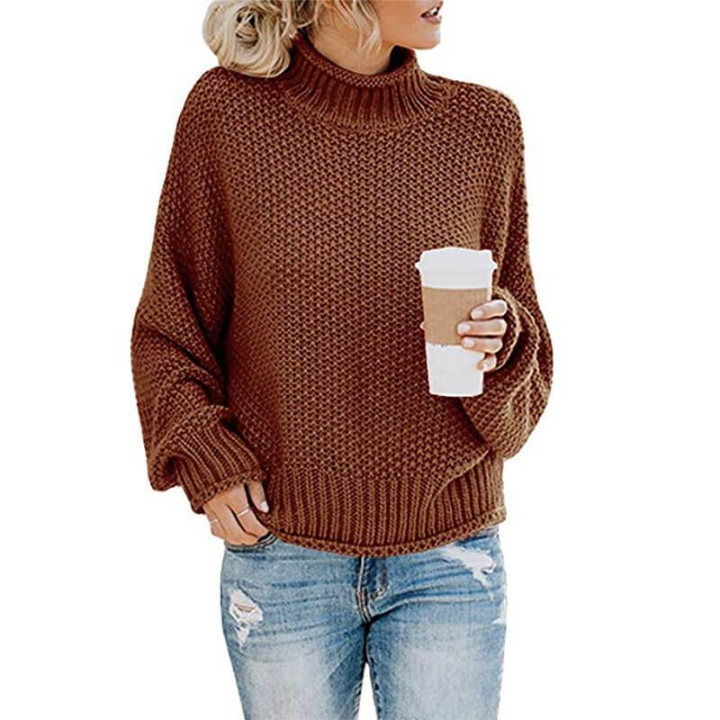 Ugly Sweater Plus Size - Caramel color