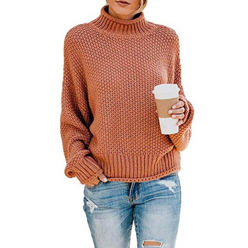 Ugly Sweater Plus Size - rust red color