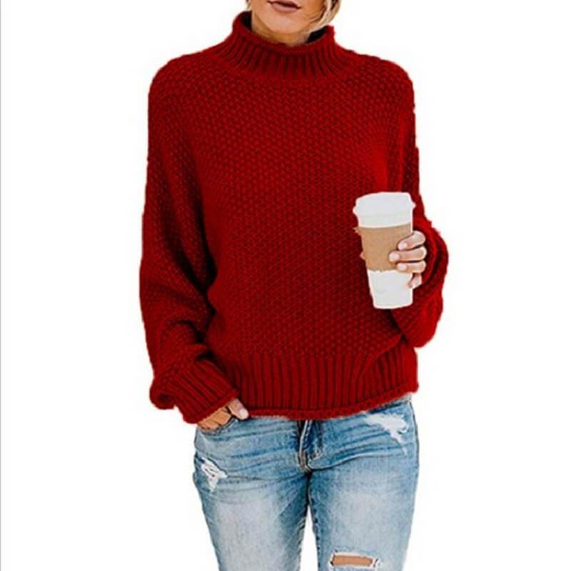 Ugly Sweater Plus Size - wine red color
