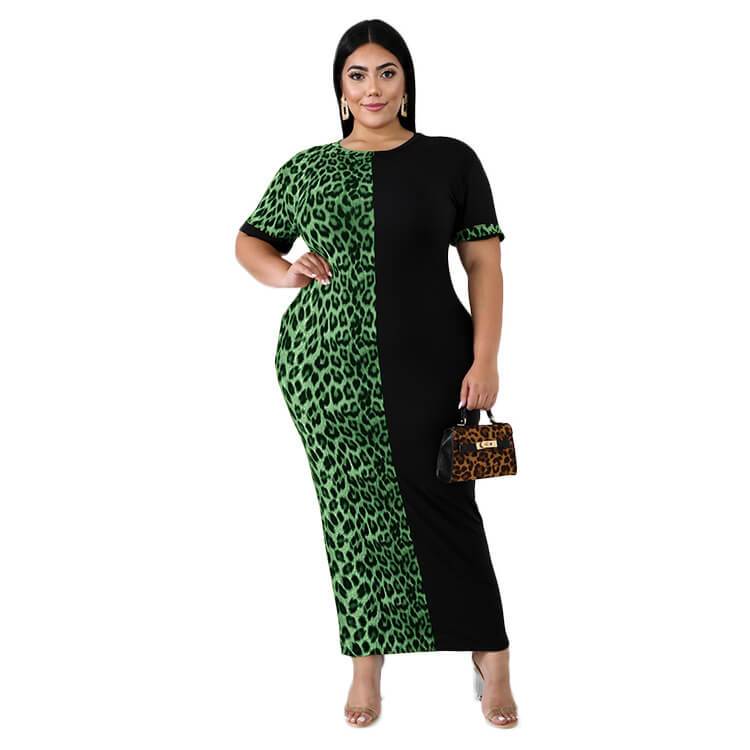 Plus Size Formal Dresses & Gowns - green color
