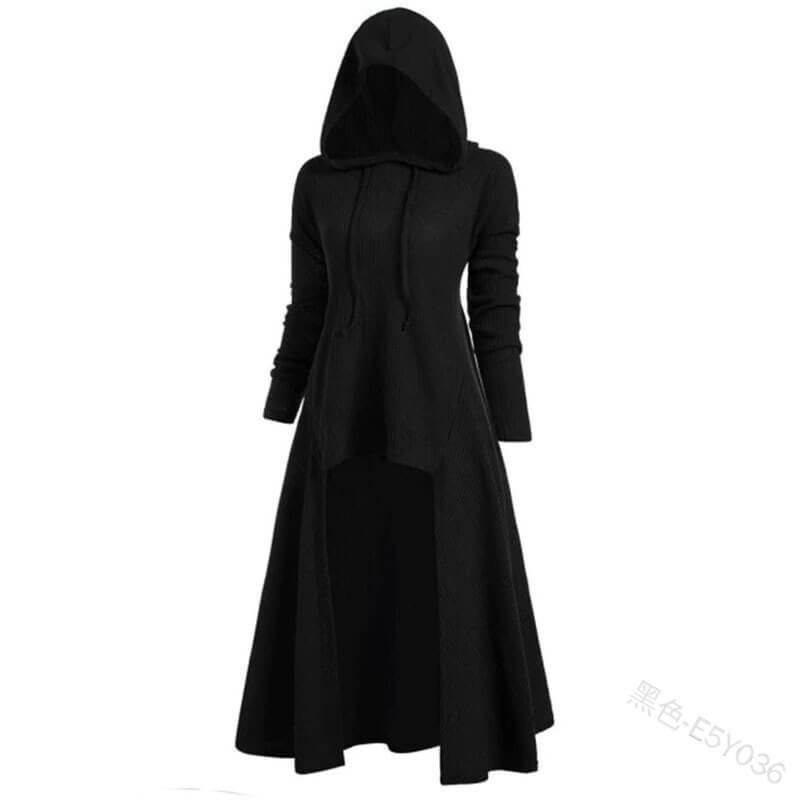 Casual Plus Size Maxi Dresses - black color