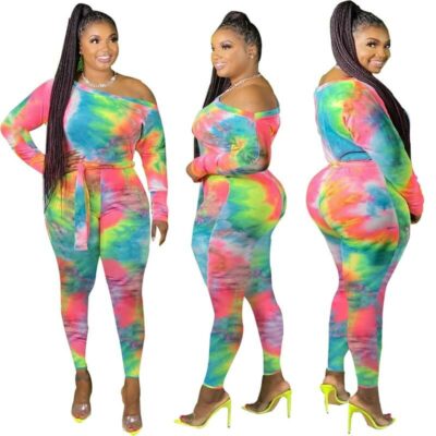 Plus Size Jumpsuit with Sleeves  - main picture