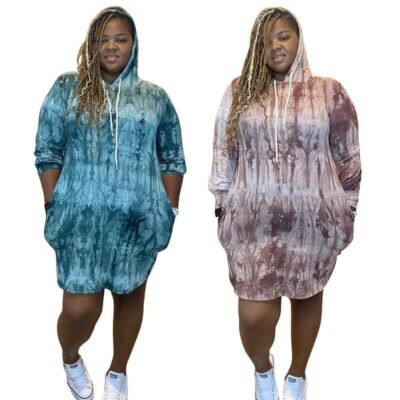 Plus Size Casual Summer Dresses -  two colors