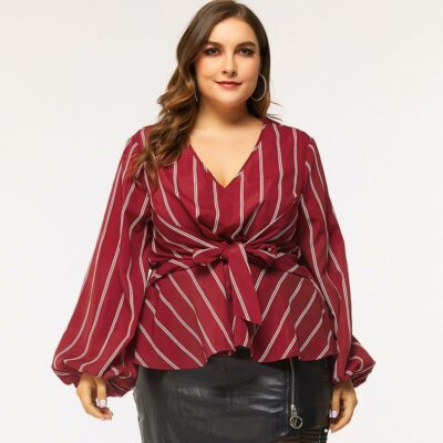 Red Shirt Plus Size - main picture