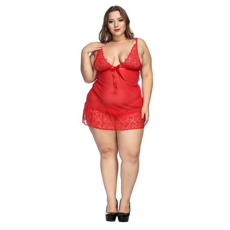 Plus Size Oversized Sexy Suspender Skirt - main picture