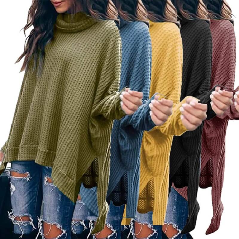 Plus Size Turtleneck Sweater - main picture