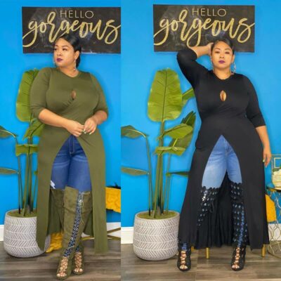 Plus Size Long Sleeves - Plus Size Tops | Chic Lover