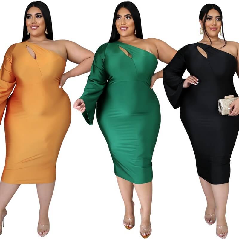Plus Size Dresses To Wear With Sleeves - main picture