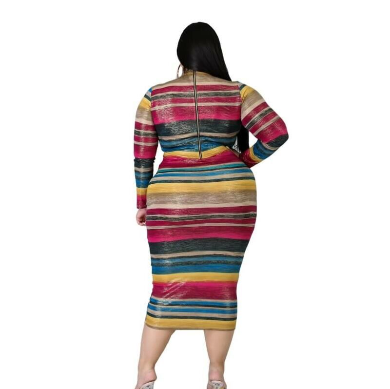 Cheap Plus Size Maxi Dresses Under 20 - colorful back