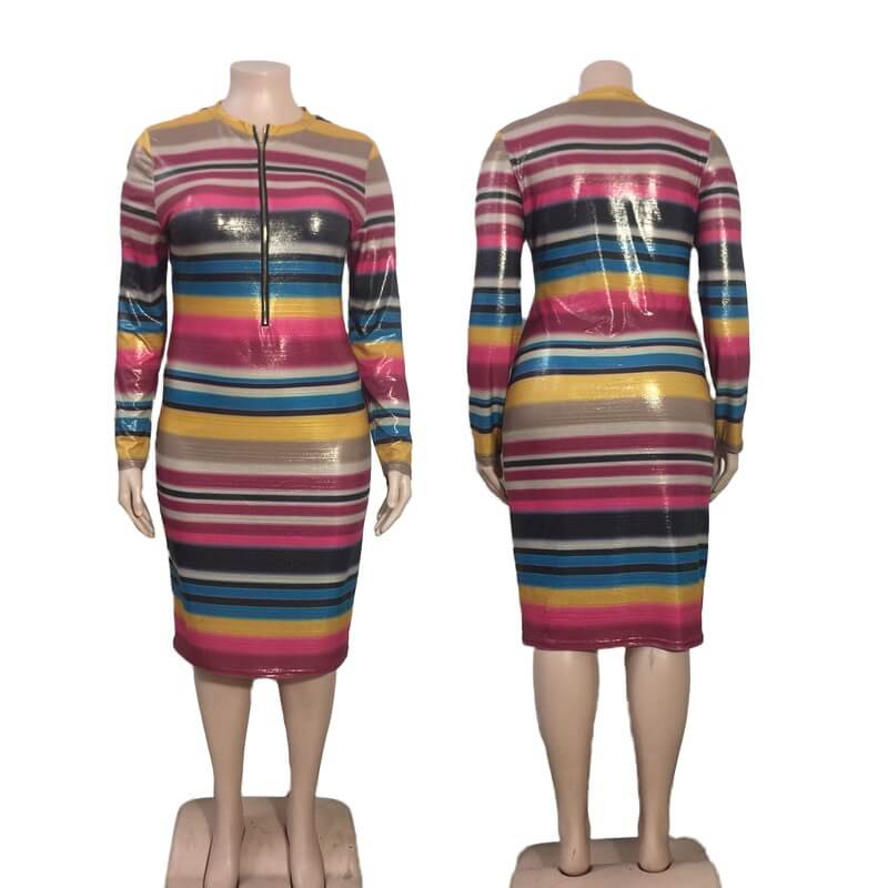 Cheap Plus Size Maxi Dresses Under 20 - colorful model picture