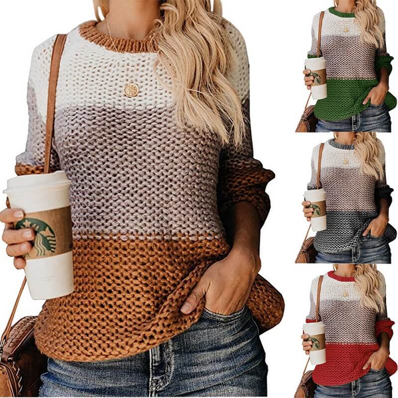 Plus Size Slouchy Sweater - main picture