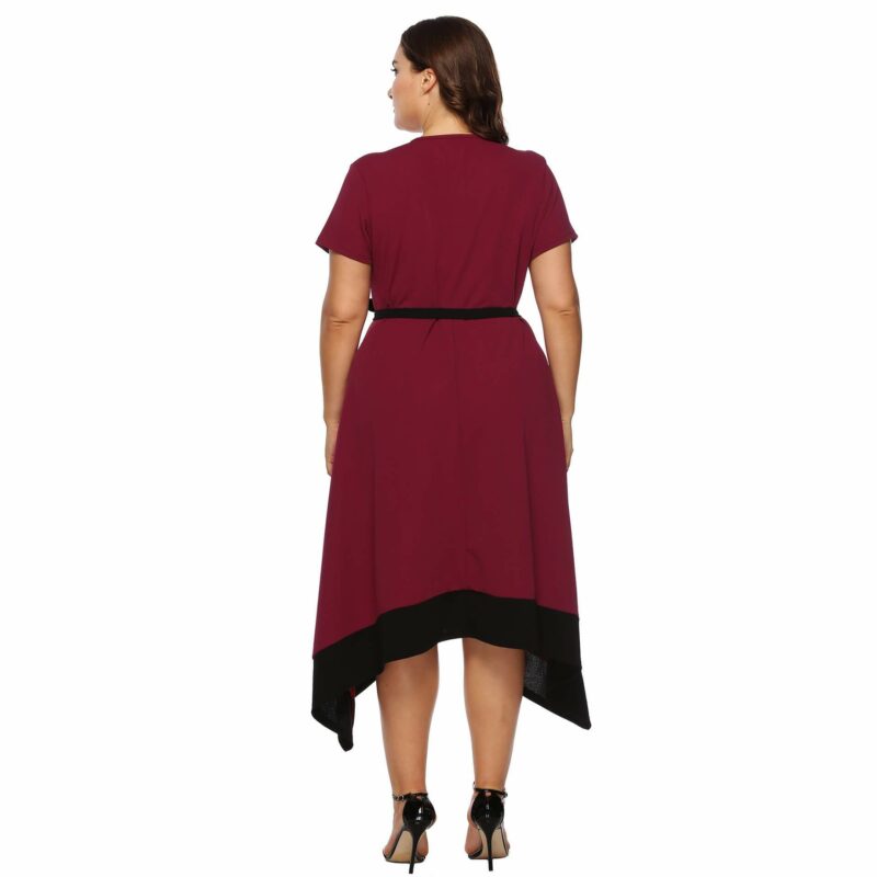 Plus Size Formal Dresses For Weddings -  red back
