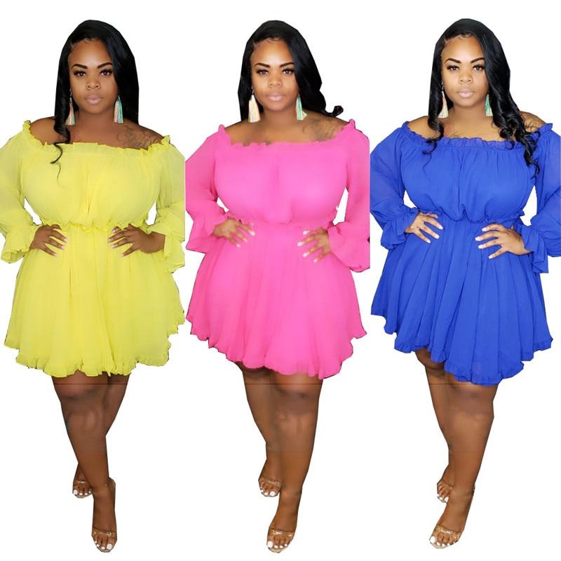 Plus Size Occasion Dresses - three colors