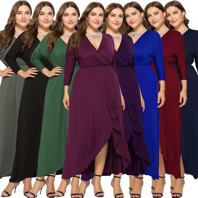 Long Sleeve Plus Size Evening Dresses - main picture