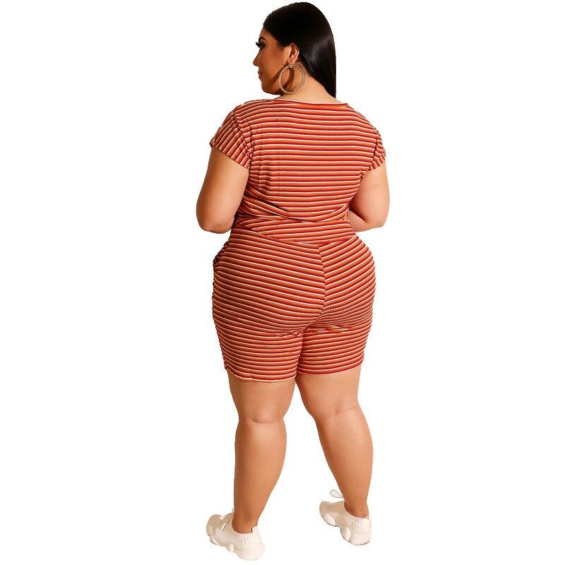 Plus Size Coordinate Sets - red back