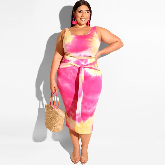 Plus Size Prairie Chic Style Outfits - pink color