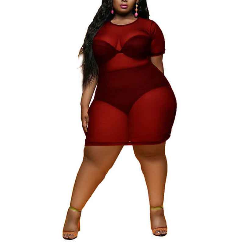 plus-size-sheer-dress-wine-red