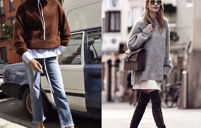 How to wear sweaters-Outstanding method to wear and match