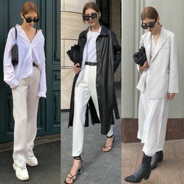 Black and white casual outfits for ladies (1)
