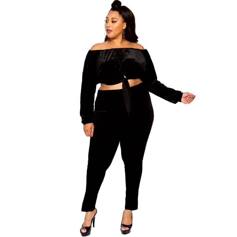 Two Piece Sexy Plus Size – Plus Size Two Piece Sets Wholesale Chic Lover (2)