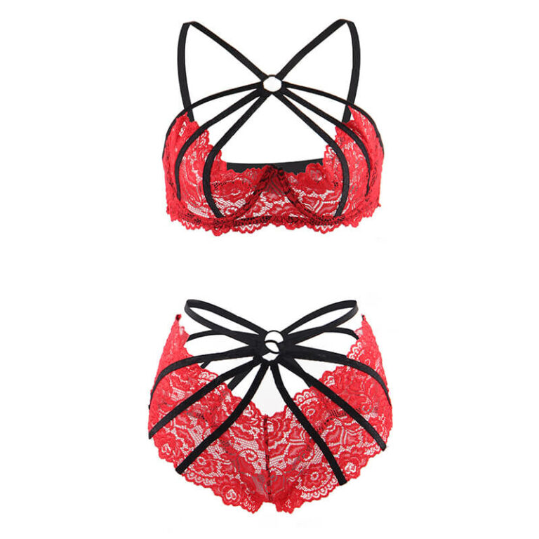 Plus Size Sheer Bra And Panty Sets | Chic Lover